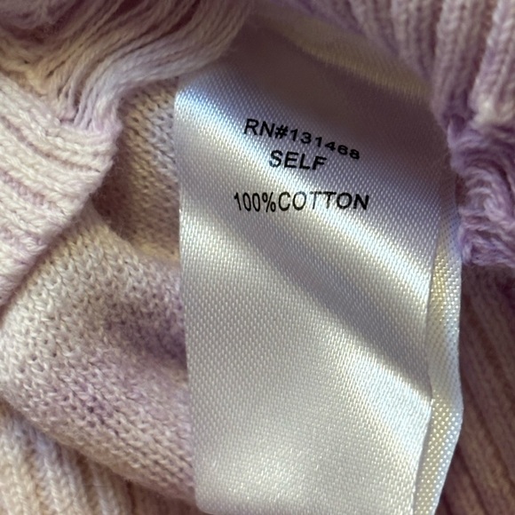 FATE 100% Cotton pink and purple tie dye distressed crew neck sweatshirt 💕 - Picture 2 of 5